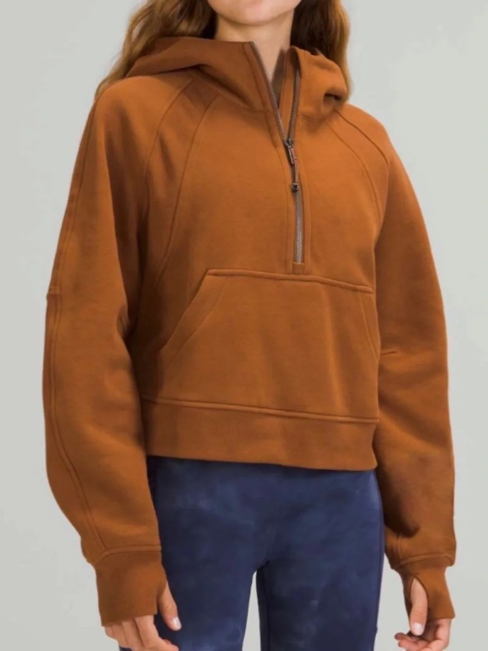 Lululemon Scuba Oversized 1/2 Zip Hoodie
Copper Brown Women’s Size XL / XXL - Picture 3 of 14